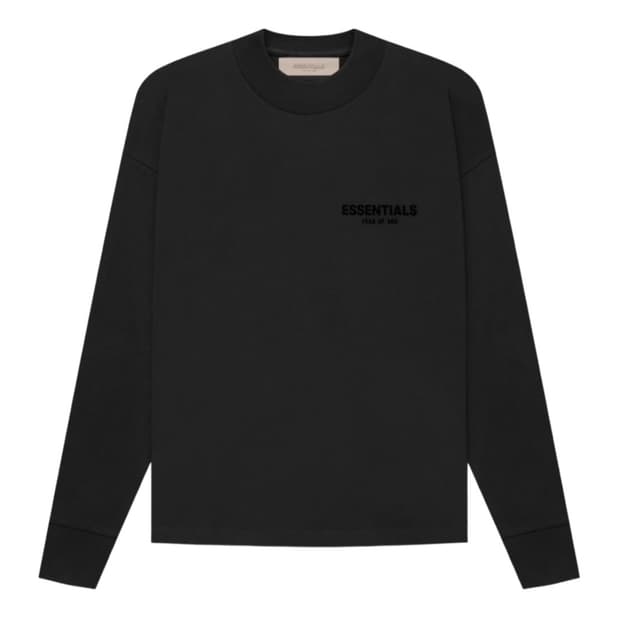 에센셜 더 코어 컬렉션 롱슬리브 티셔츠 스트레치 리모 m
