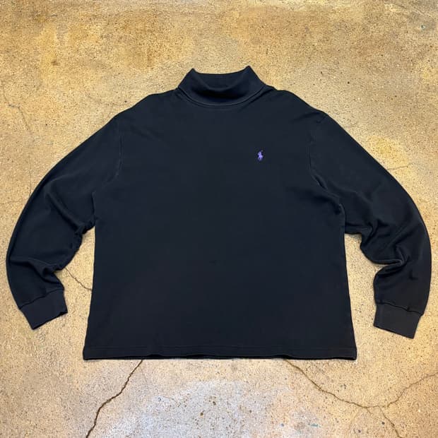 90s Made in USA 미국 빈티지 폴로랄프로렌 터틀넥 폴라티