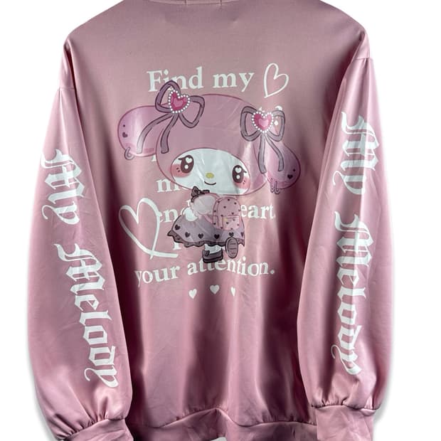 마이멜로디 고갸루 로리타 핑크 져지2701