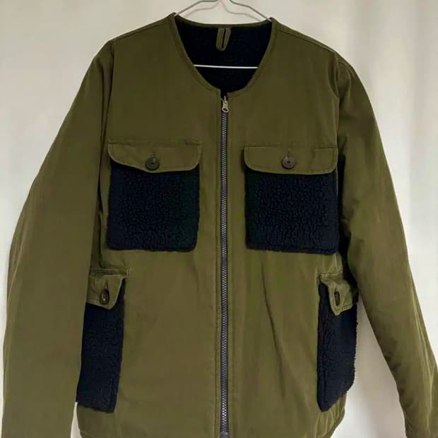 비디알(VDR)엔지니어 리버시블 점퍼 M