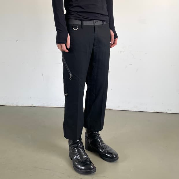 캐서린햄넷 크롭 팬츠