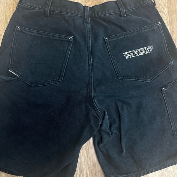 thisisneverthat carpenter short black 