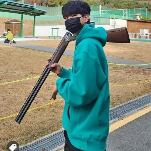 [새상품,xl] 슈프림 로고 후드 민트