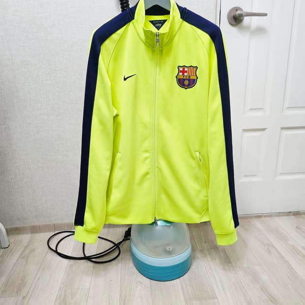 (100)L☆우주매물☆나이키 바르셀로나 N98어센틱[형광네이비]트랙탑져지