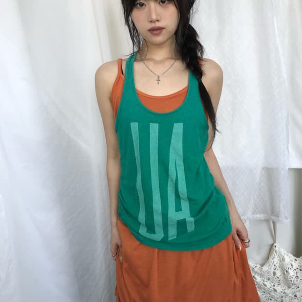 언더아머 빈티지 슬리브리스