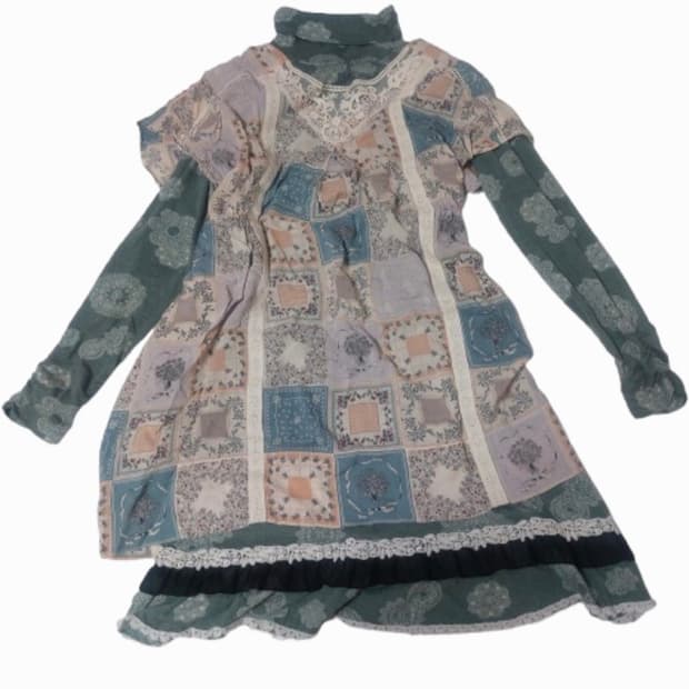 모리걸 히피 보헤미안 상의 코디세트