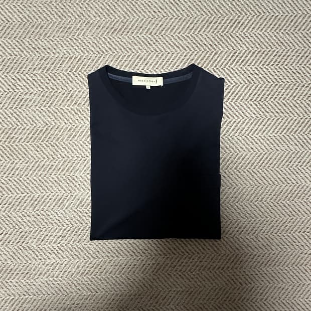 MACKINTOSH japan made t-shirt navy