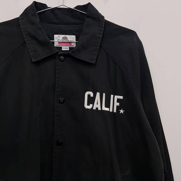 세인트페인 칼리프 자수 팁 래글런 코튼 자켓