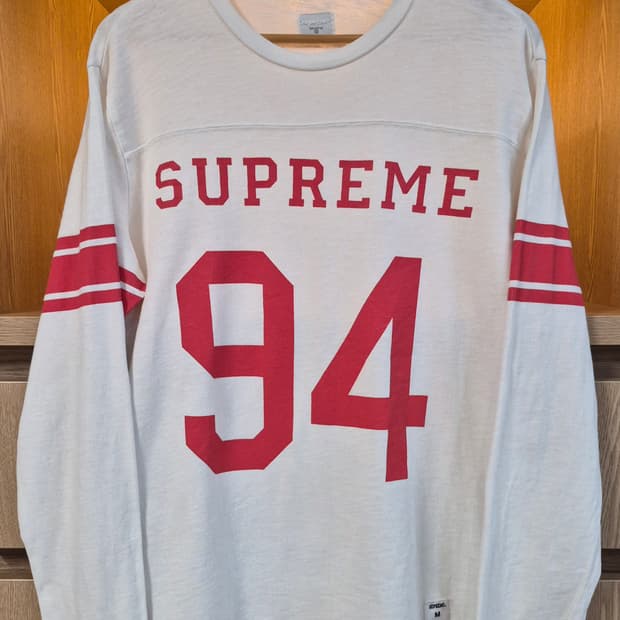 SUPREME "14FW" 94 FOOTBALL LONG-SLEEVE
