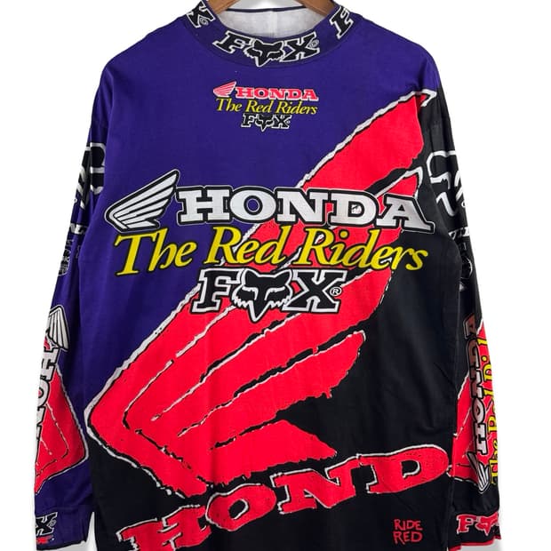 90S FOX Racing Vintage Honda Jersey4418