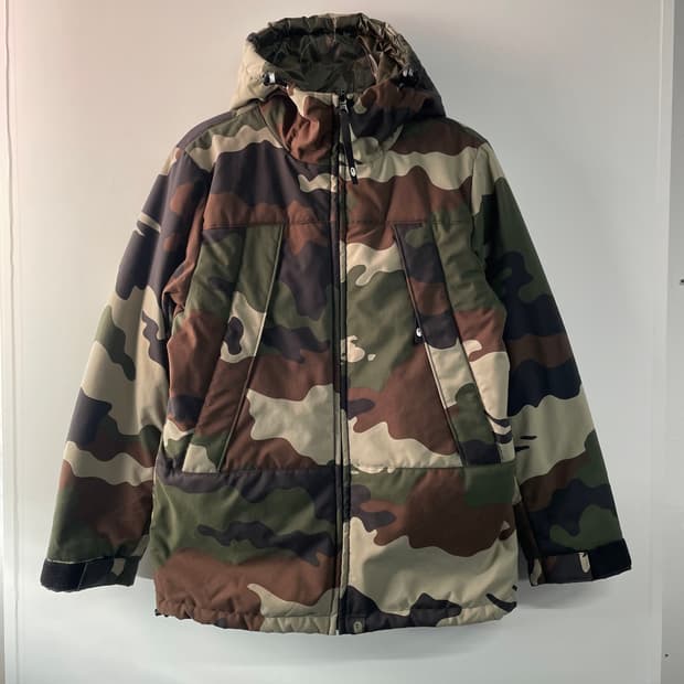 베이프 카모 리버시블 프리마로프트 자켓