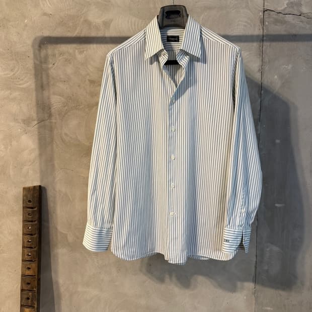 에르메네질도 제냐 드레스 셔츠 100