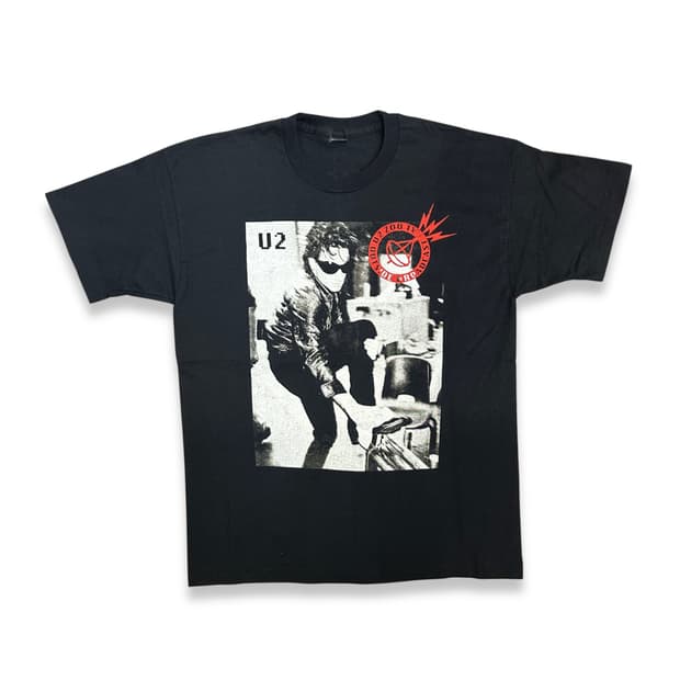 1993' U2 Bono ZOO TV 투어 티셔츠 XL