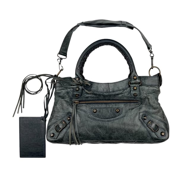 발렌시아가 모터백 시티백 르시티 빈티지