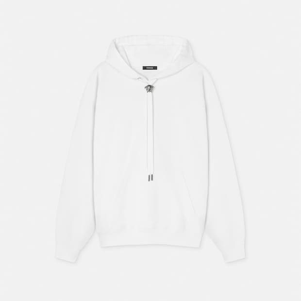 베르사체 메두사 후디 화이트 M사이즈(국내100)