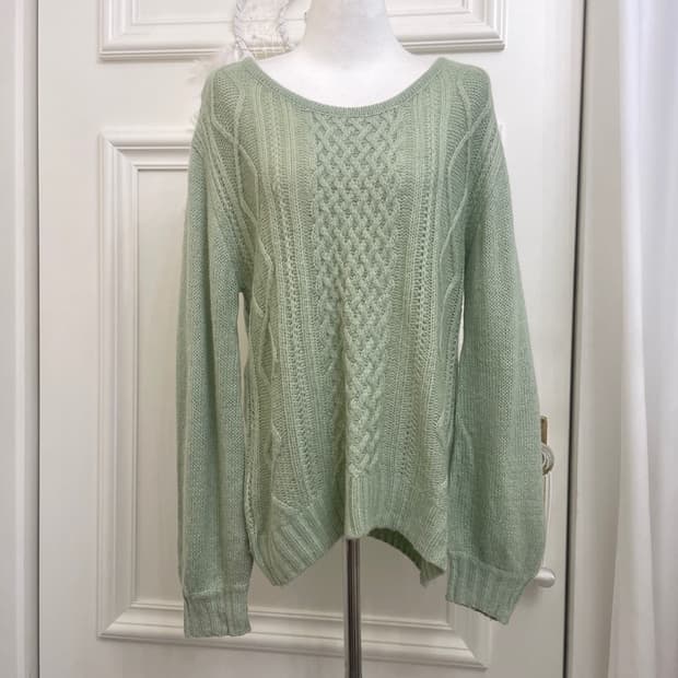indigeeen twist loose sweater