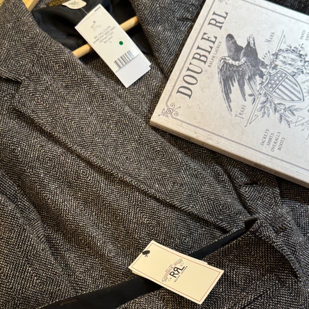 RRL 코튼 울 2피스 셋업