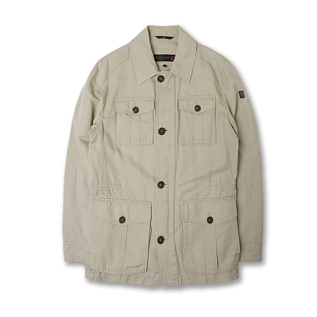 꼬르넬리아니 [Corneliani] ID 플랙스 린넨 코튼 필드 자켓