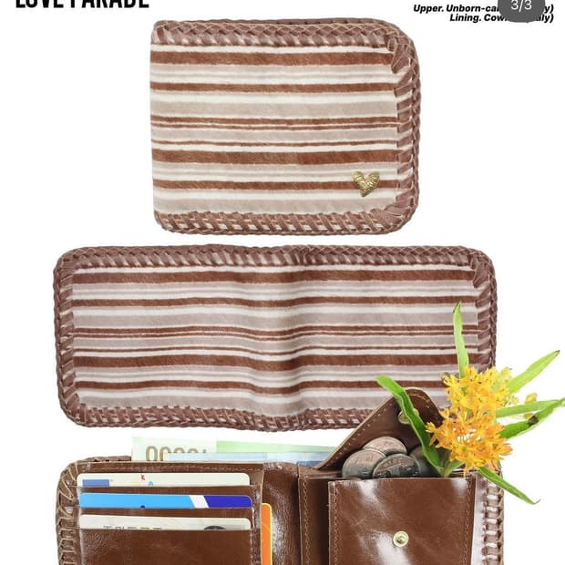 송치 지갑 Love parade BIFOLD WALLET