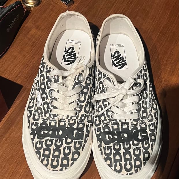 반스 CDG 어센틱 콜라보 스니커즈 275