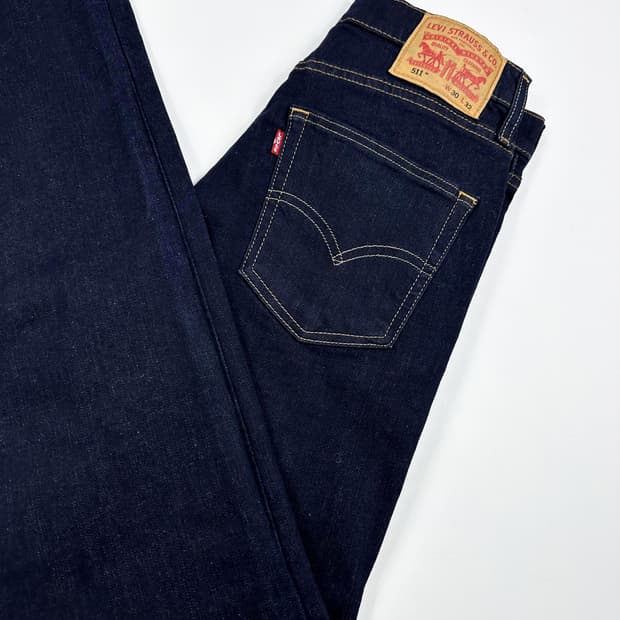 리바이스 511 오리지널 진청 데님 팬츠 (30인치)