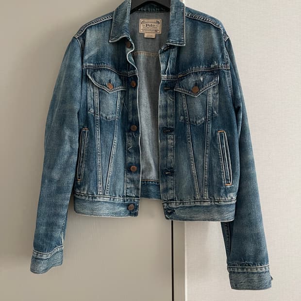 폴로 데님자켓