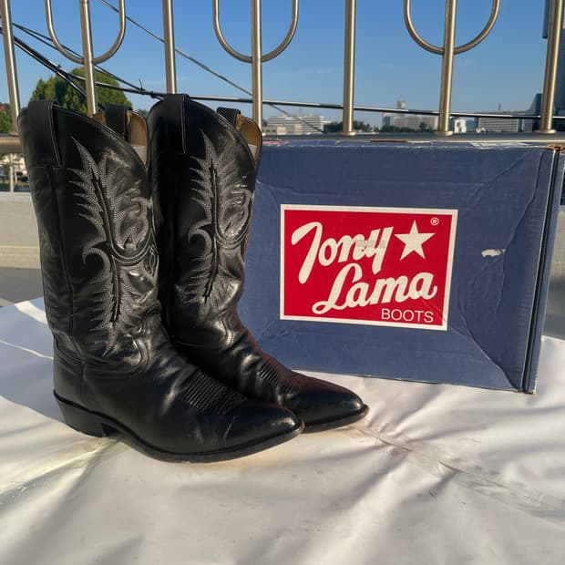 00's OG 토니라마 CowBoy Boots  10.5EE