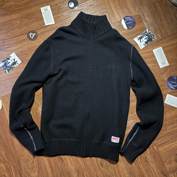 LEVI'S 리바이스 레드탭 니티드 집업 자켓 xl