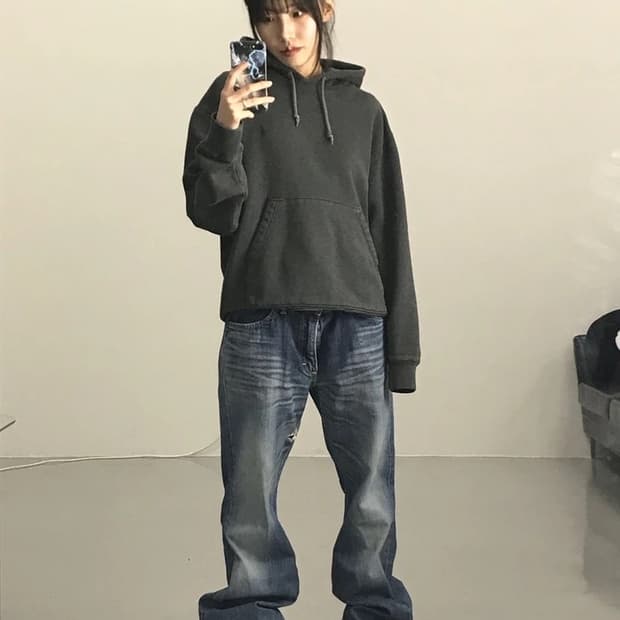 Polo Ralph Lauren Fleece Hoodie Charcoal