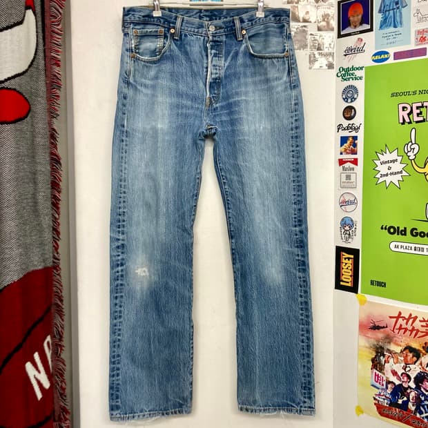 00’s 리바이스 501 리페어진