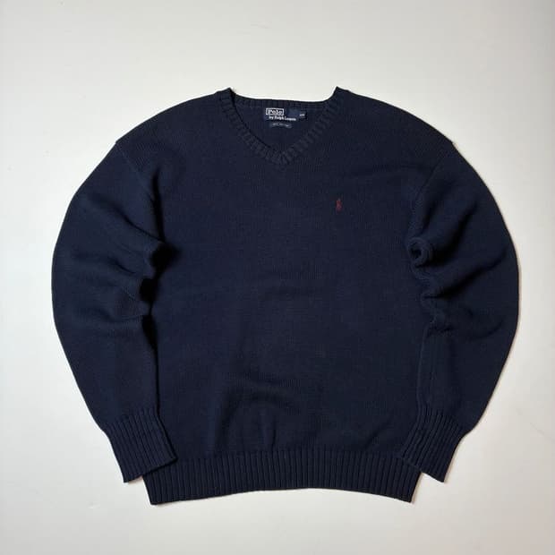 폴로 랄프로렌 90's 짜임 코튼 니트 PN8399