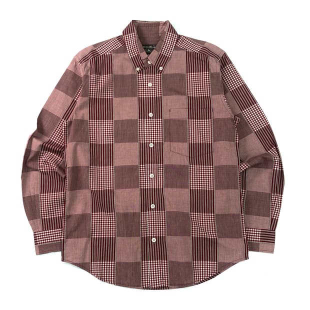 Eddie Bauer check pattern shirt