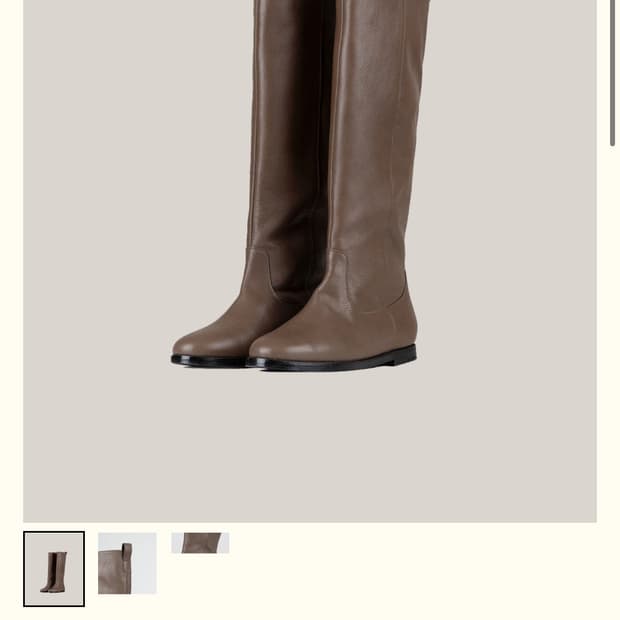 아우로 ouro 소가죽 카우걸 롱부츠 235