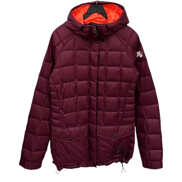 나이키 우먼 구스다운 하프 패딩