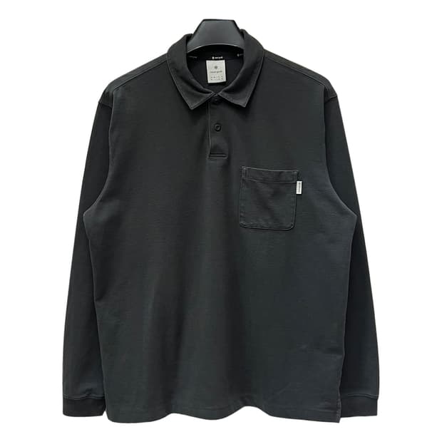 스노우피크 에코 퀵드라이 긴팔 폴로티 105