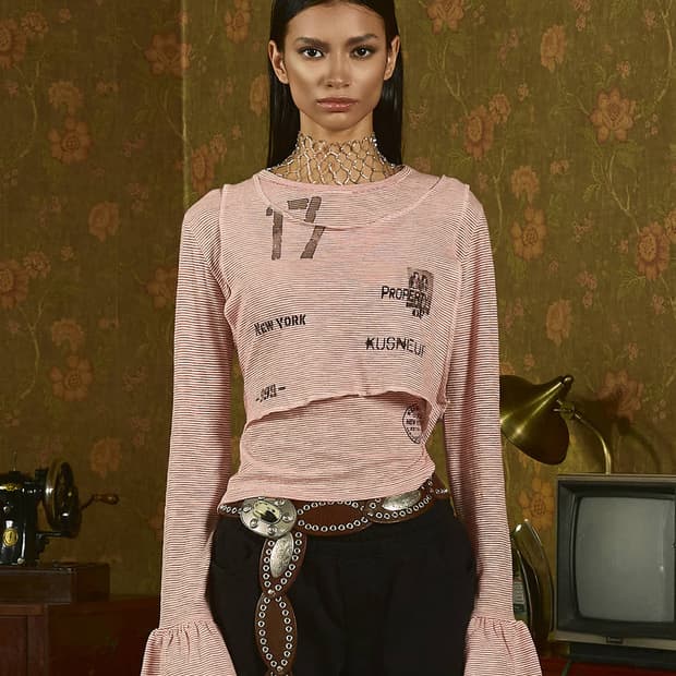 쿠스너프 스트라이프 롱슬리브