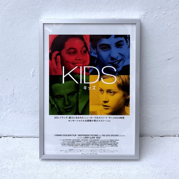 Larry Clark ‘KIDS’ Condom & Poster