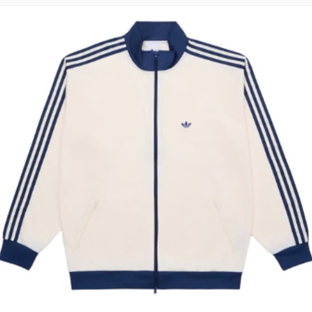 아디다스 BB 트랙 탑 크림 화이트 