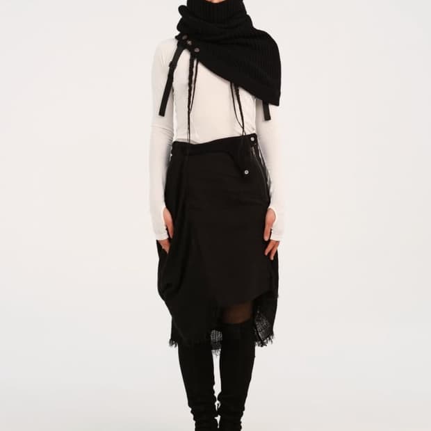 Hyein Seo 혜인서 24FW 울 스누드 Black