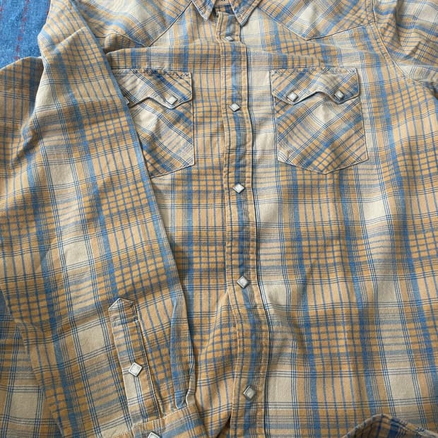 rrl 더블알엘 웨스턴 셔츠 xl