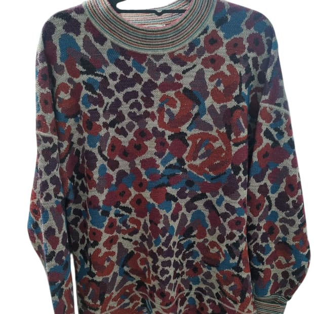 미쏘니스포츠 패턴 니트