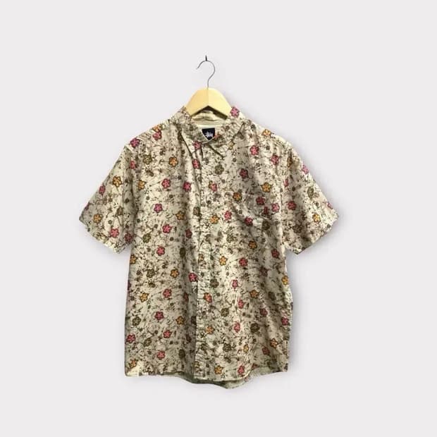 스투시 Stussy 플로럴 Shirt 남방 M