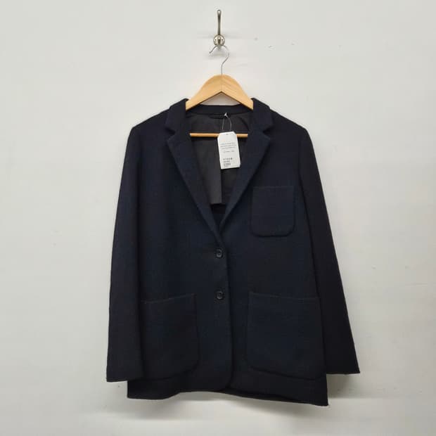 마가렛 호웰 네이비 포켓 블레이저 자켓 남녀공용 M