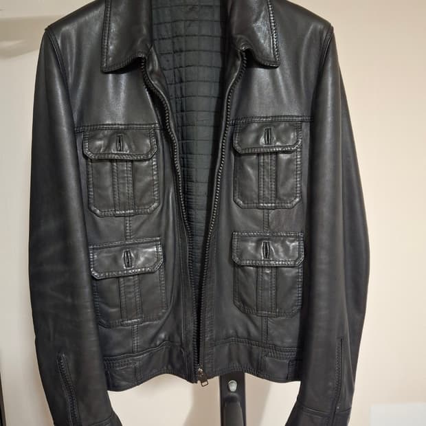 [50, 실착용] 디올 옴므 07aw 레더 자켓