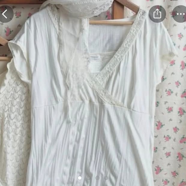 빈티지 대장 하니유 모리걸 하구미 천사 블라우스 코디셋