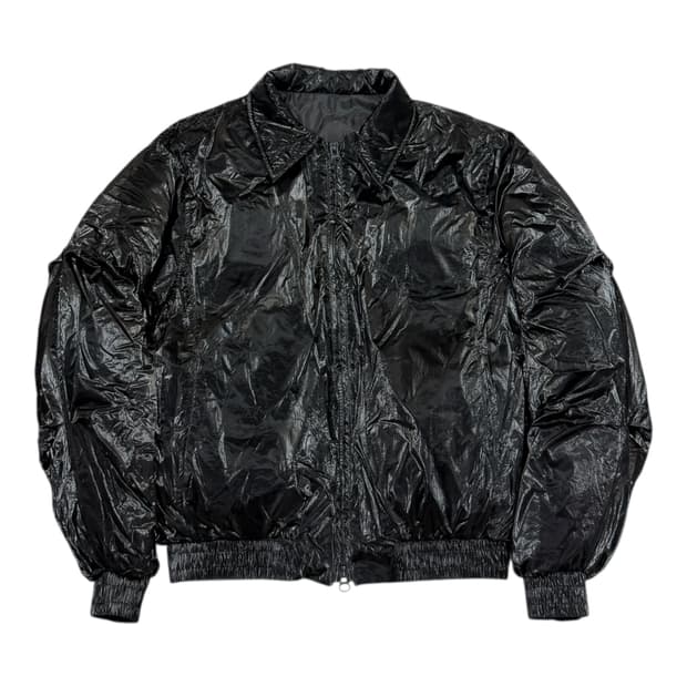 아이러니 포르노 유광 나일론 패딩 점퍼 자켓 M