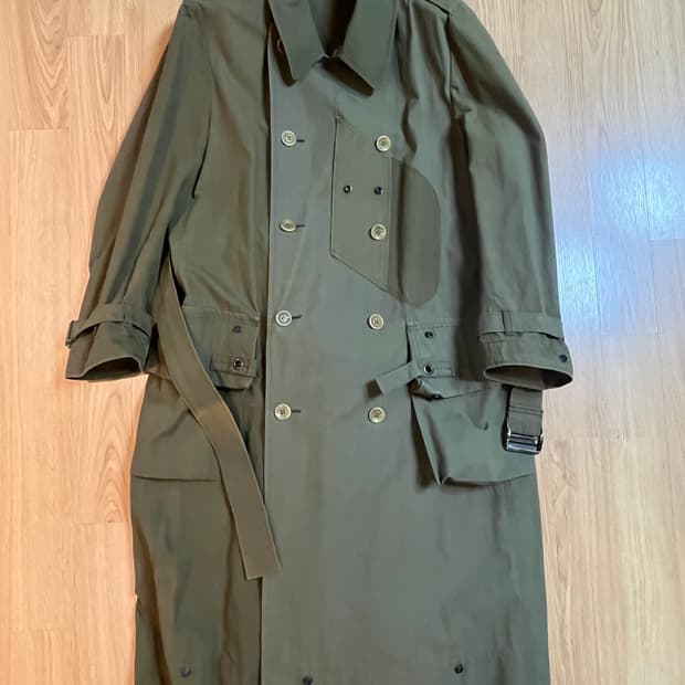 요지야마모토 y’s 패치워크 트렌치