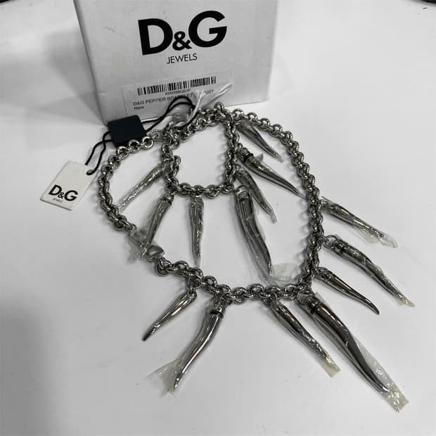 2000s 돌체앤가바나 코르노 팔찌 목걸이