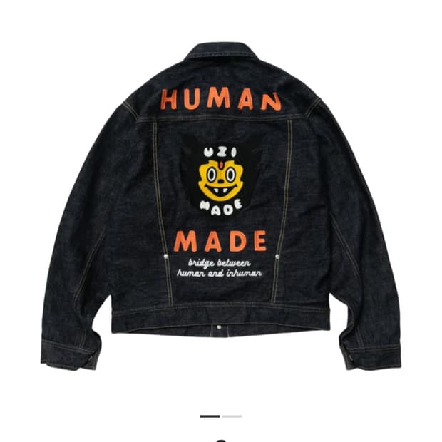 휴먼메이드 릴우지 청자켓