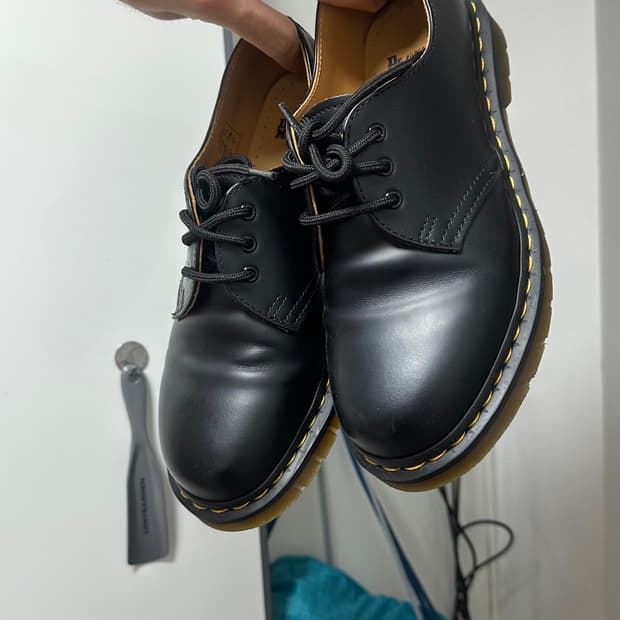 닥터마틴 1461 블랙 스무스 240